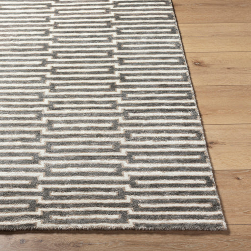 Platinum Posh Palatial Handcrafted Rug