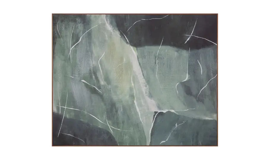 Prestract Framed Painting Verdant Palette 60"x48"