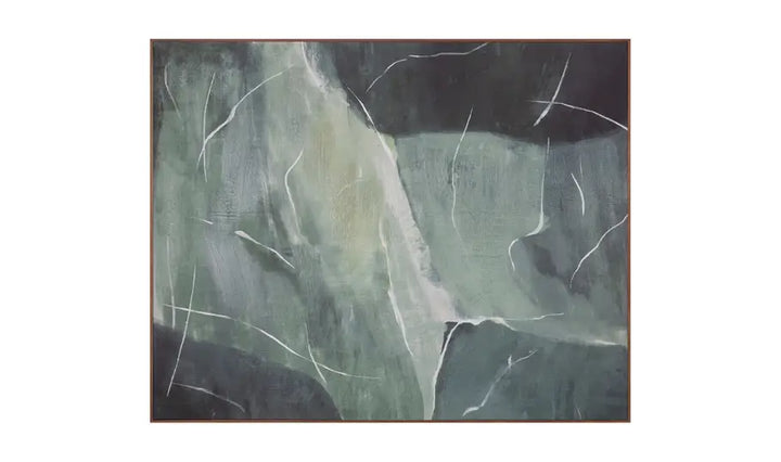 Prestract Framed Painting Verdant Palette 60"x48"
