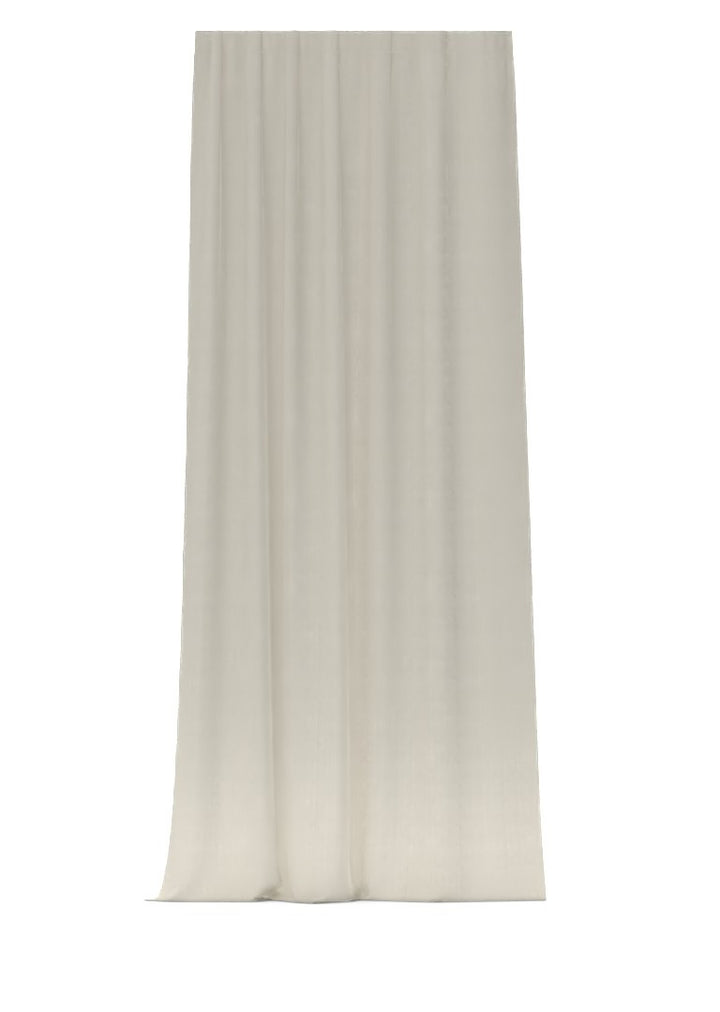 Jep Linen Blended Semi Sheer Rod Pocket Curtain Pair