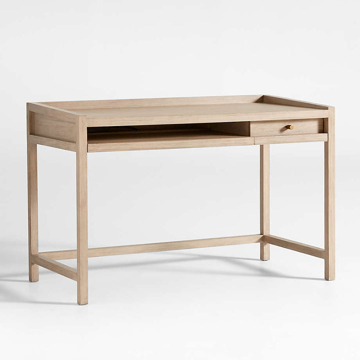 Keane 48" Weathered Natural Wood Desk