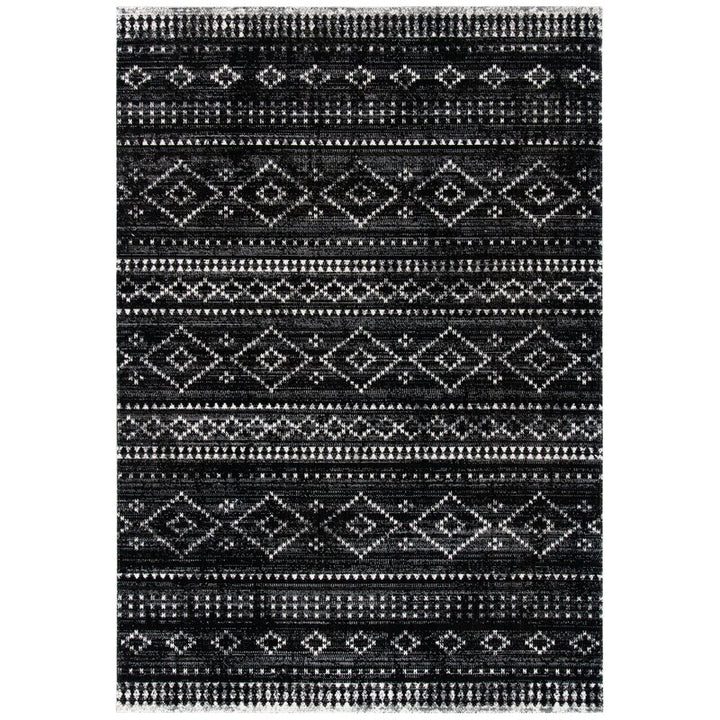 Ragnar Southwestern Gray Black Indoor Outdoor Area Rug