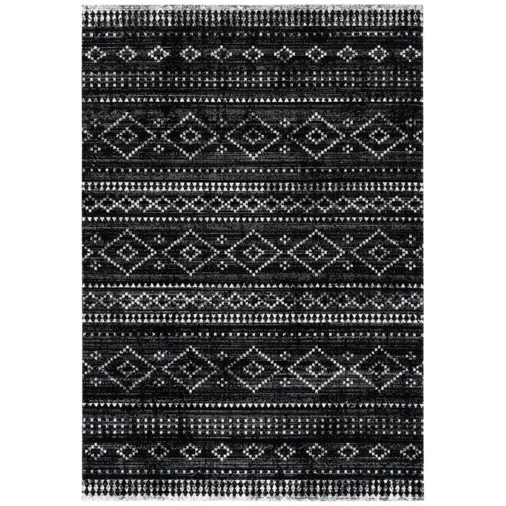 Ragnar Southwestern Gray Black Indoor Outdoor Area Rug