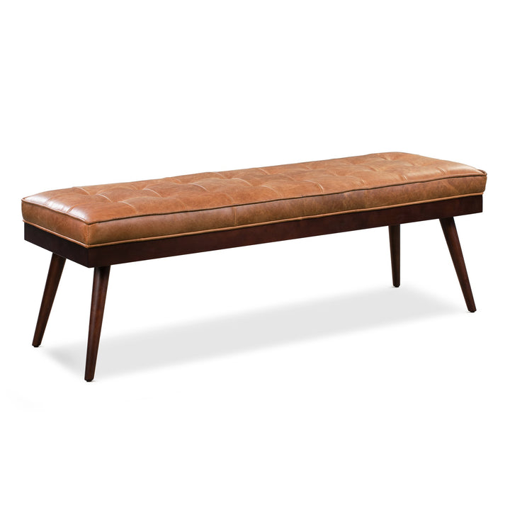 Luca Leather Bench