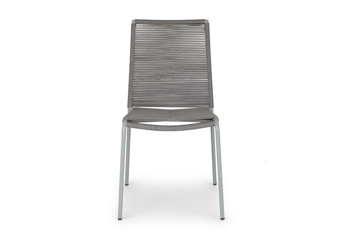 Zina Heathered Gray Dining Chair Set Of 2