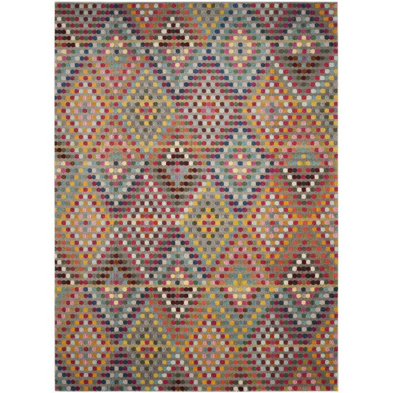 Geometric Multicolor Area Rug-8'x10'