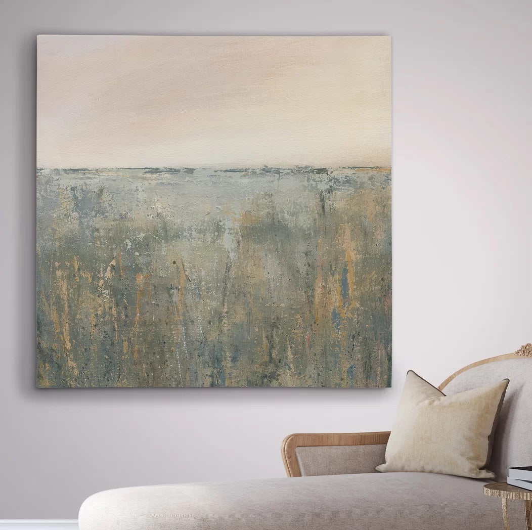 Sunset Marsh Painting No Frame 40x40