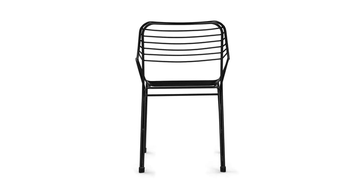 Caya Mondo Black Dining Armchair Set Of 2