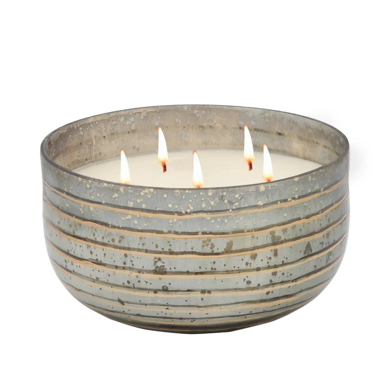 French Vanilla Scented Jar Candle