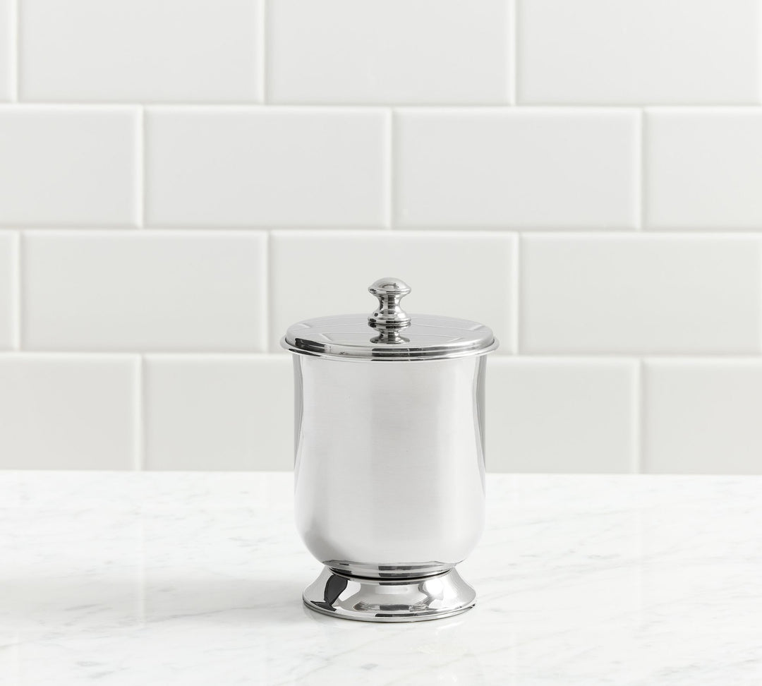Mercer Polished Nickel Bathroom Canister