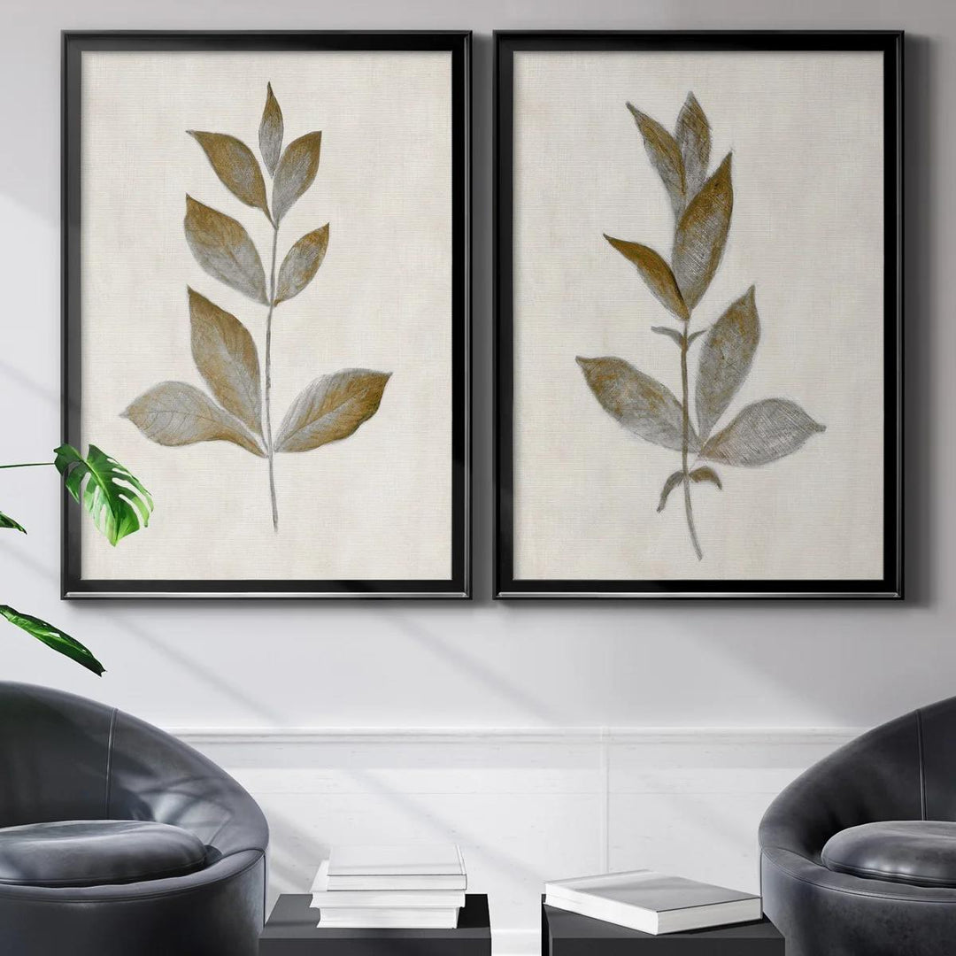 Bronze Leaf I Framed-2