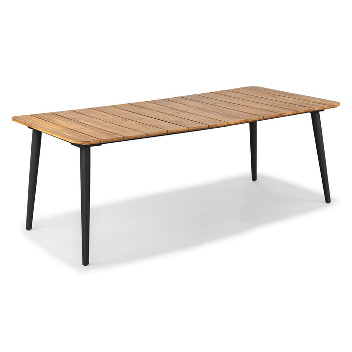 Latta Outdoor Dining Table Slate Gray