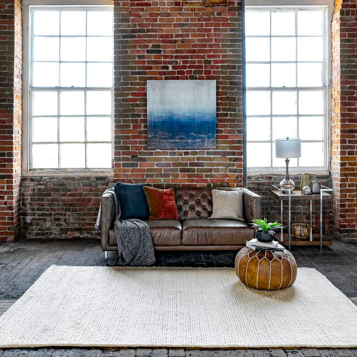 Dunanney Ivory Braided Area Rug-8'x10'