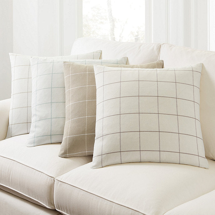 Jones Windowpane Pillow