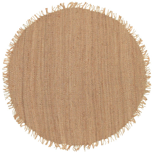 Jute Jubilee Natural Handcrafted Rug