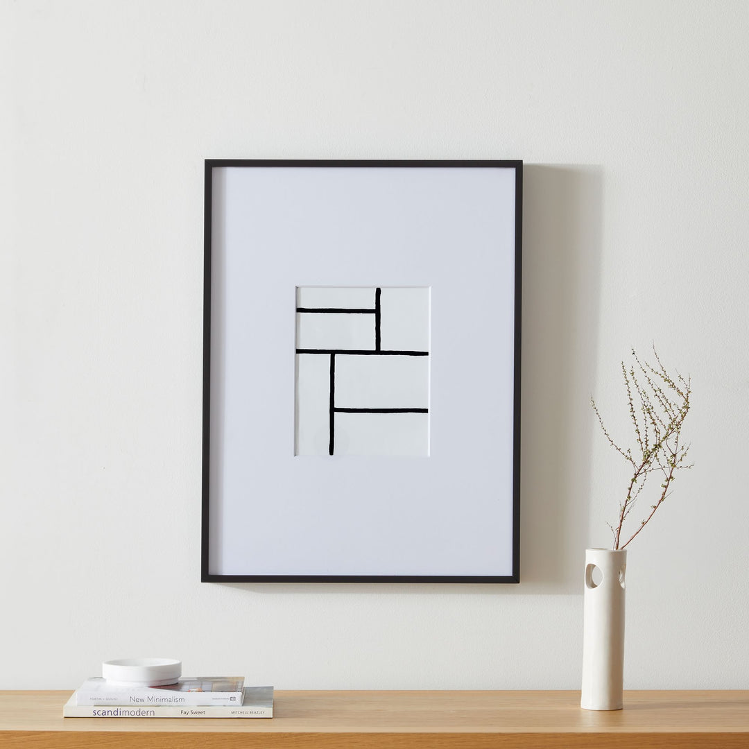 Multi-Mat Gallery Frames Black 18x24