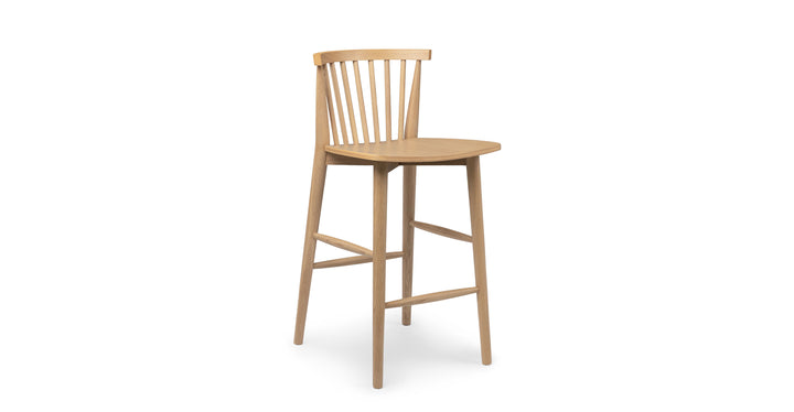 Rus Light Oak Counter Stool