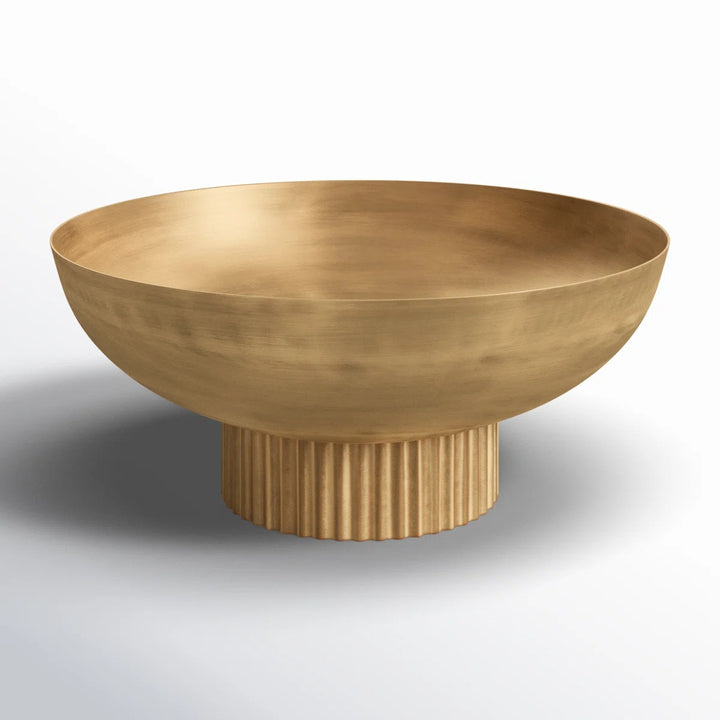 Sealy Round Metal Decorative Bowl