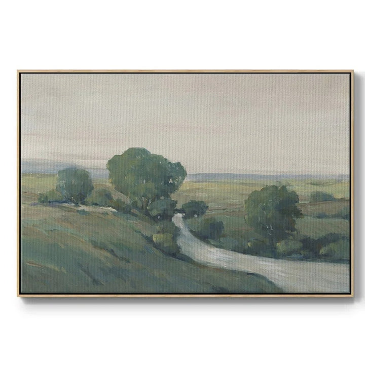 Running Creek I Framed On Canvas Print