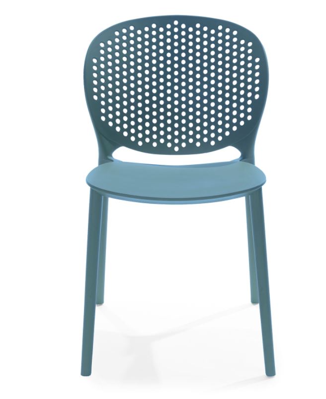 Dot Surf Blue Dining Chair Set Of 2