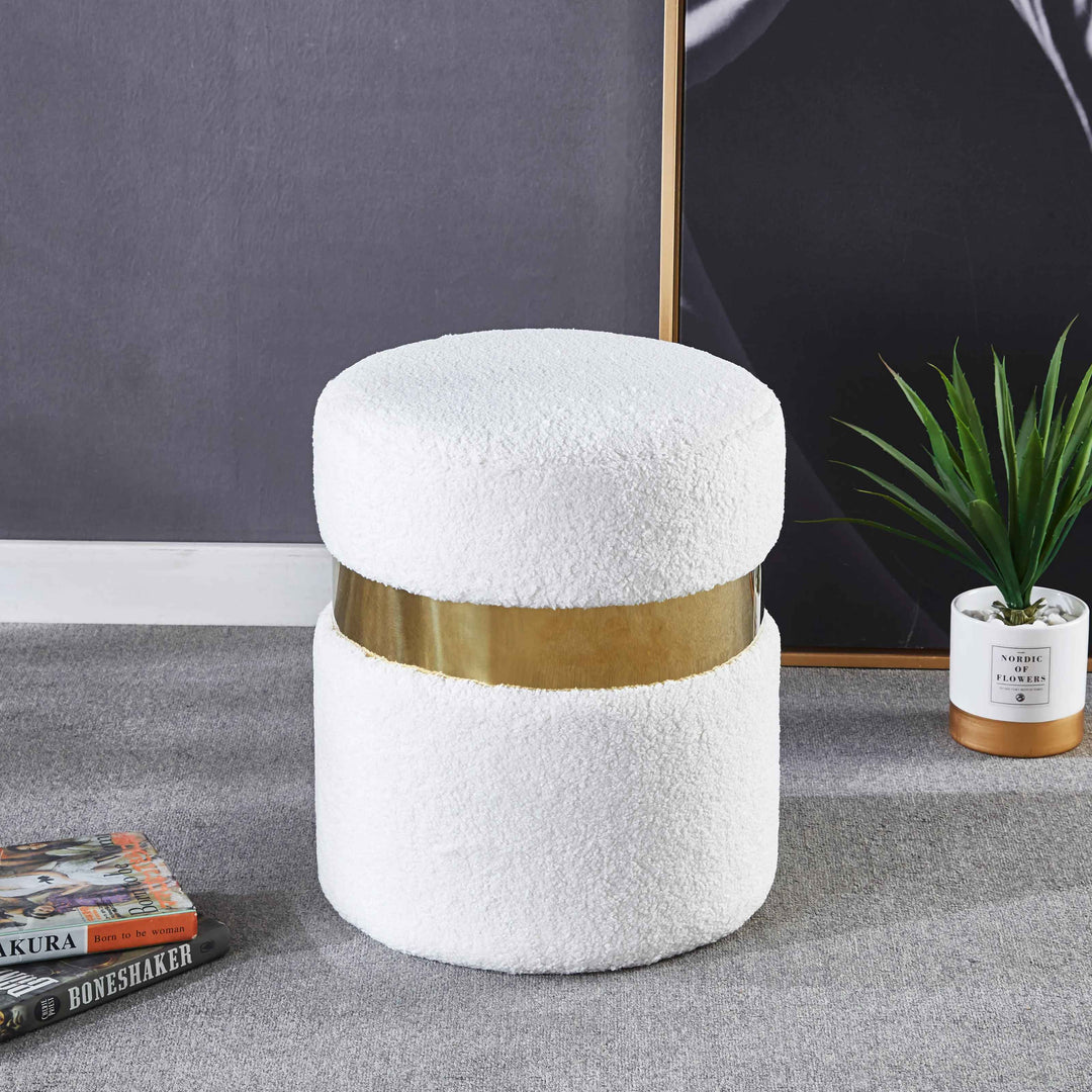 Piana Upholstered Pouf