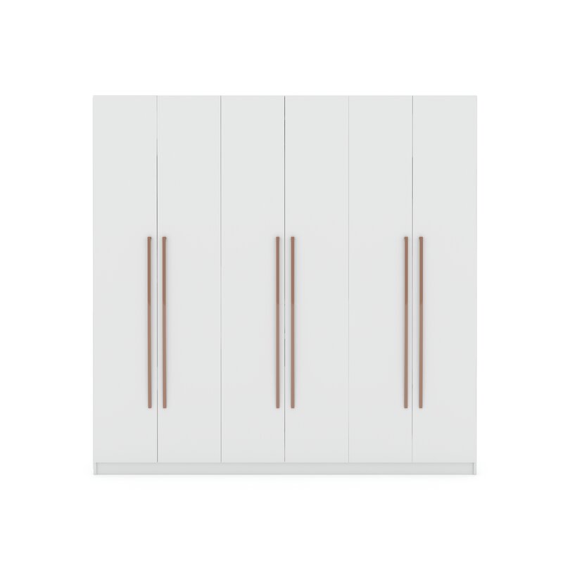 BRASSFIELD FREESTANDING WARDROBE ARMOIRE