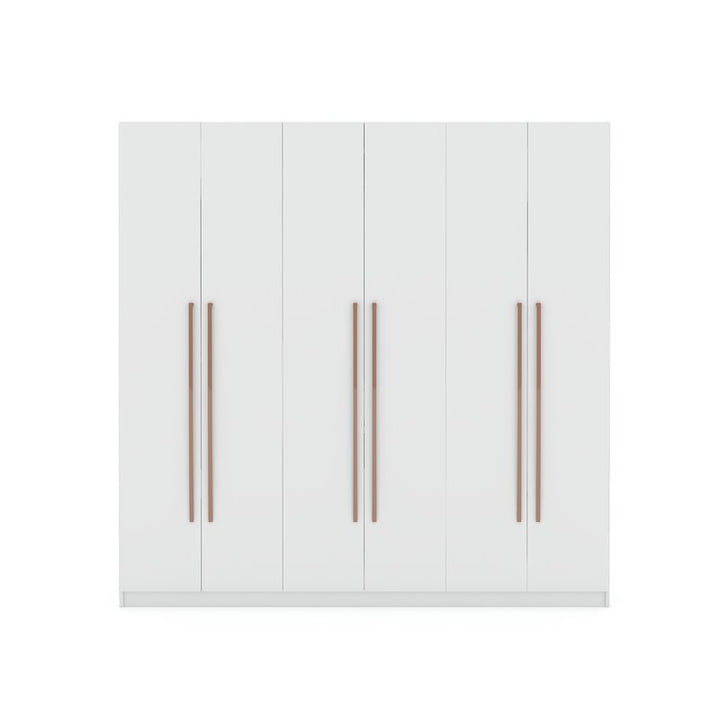 BRASSFIELD FREESTANDING WARDROBE ARMOIRE