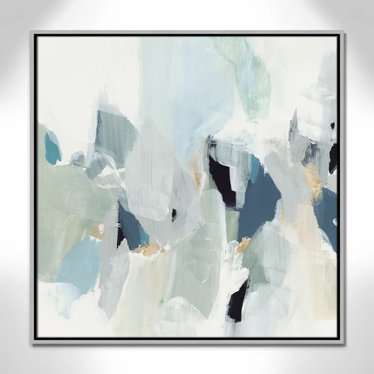 Little Talks III by Isabelle Z - Print With Frame 31.5"x31.5"