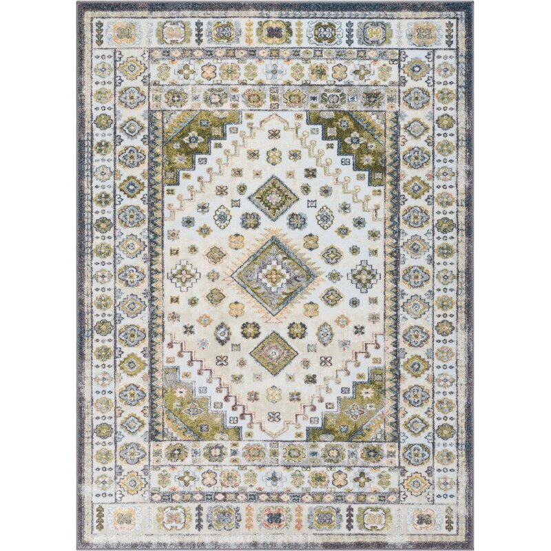 Farah Green Rug-7'8'x9'8"