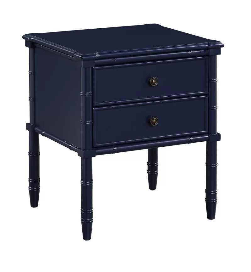 Peggy Solid Manufactured Wood Nightstand