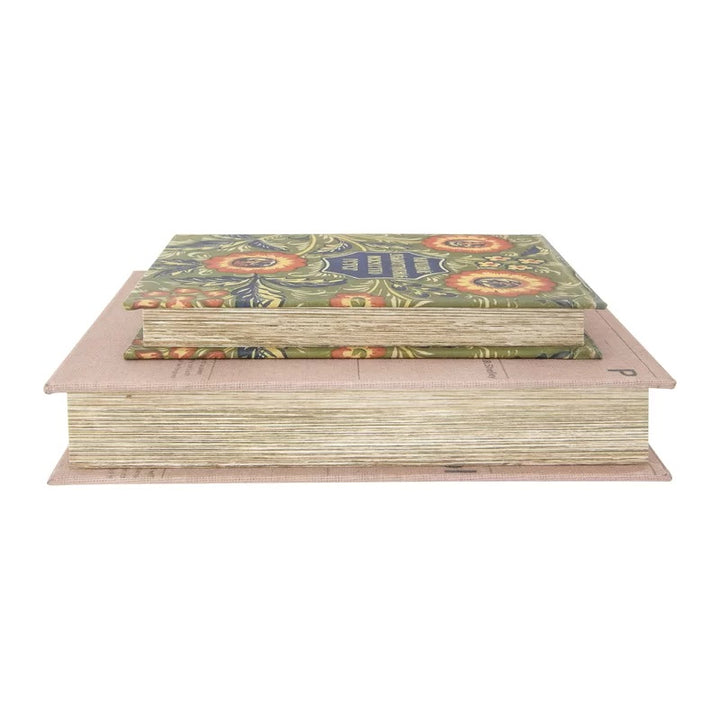 2 Piece Hasten Reproduction Decorative Book Set