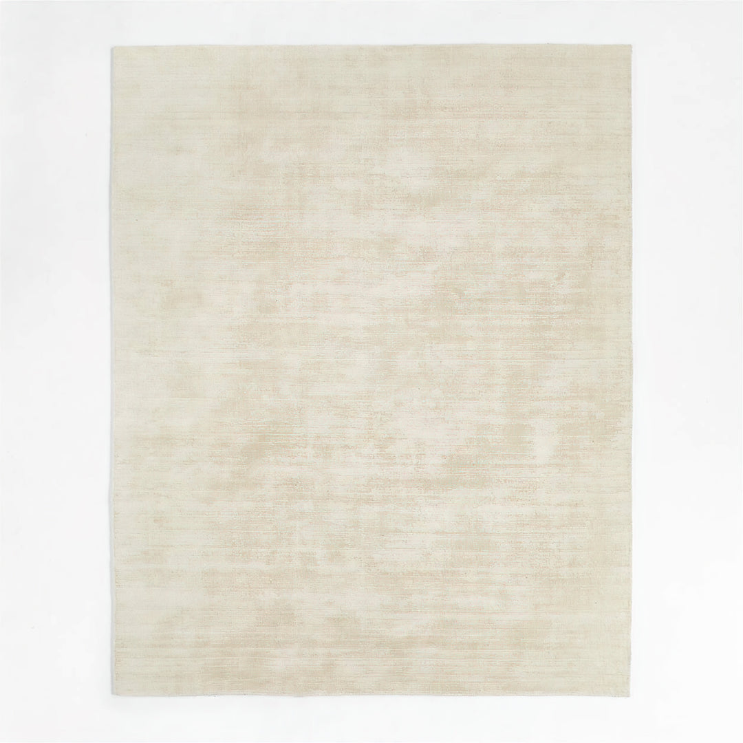 Laval Solid Ivory Area Rug-10'x14'