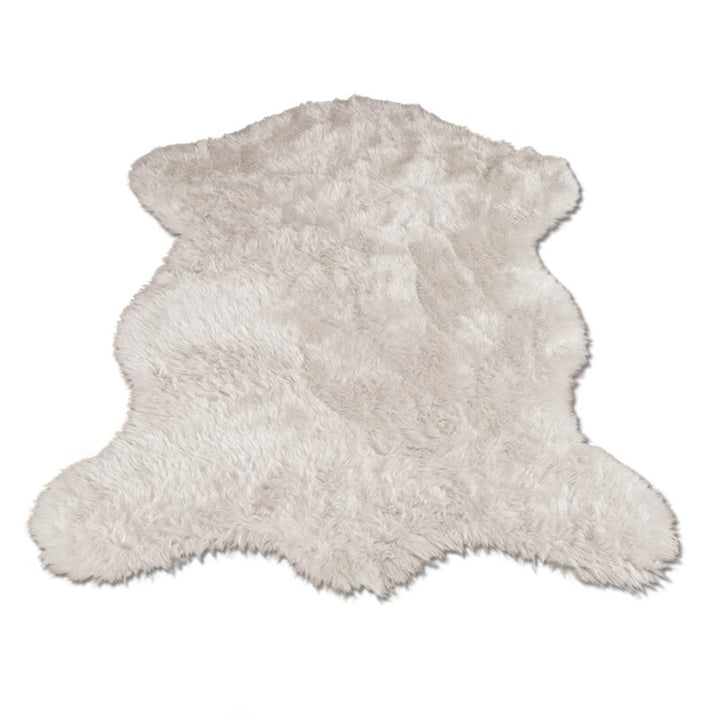 Ahamed White Area Rug 3'3" x 4'7"