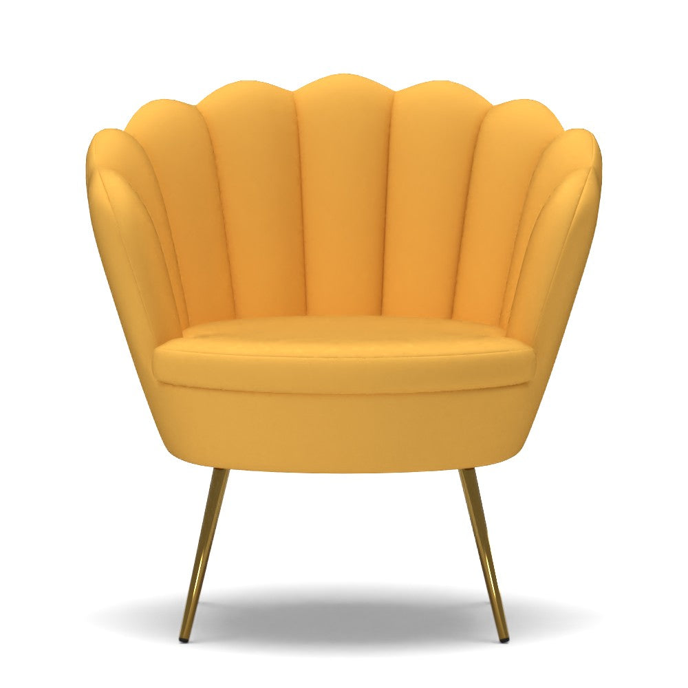 Hendrix Velvet Barrel Chair