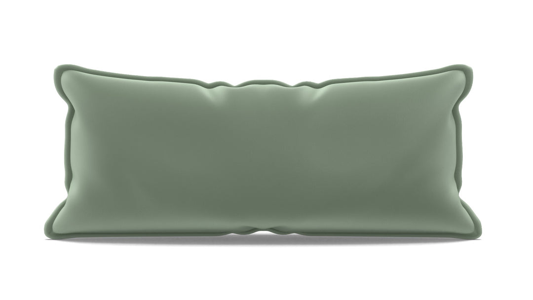 Velvet Lumbar Pillow with insert-30"x12"