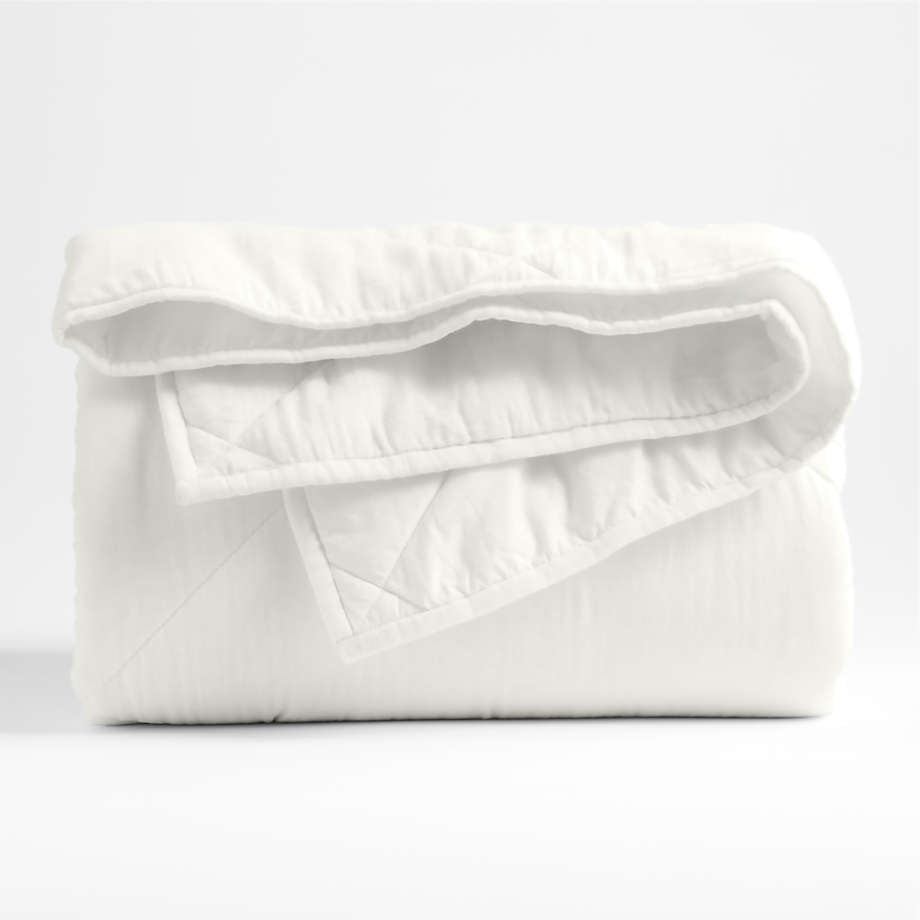 Supersoft Kids Pampas Ivory Gauze Cotton Full/Queen Quilt