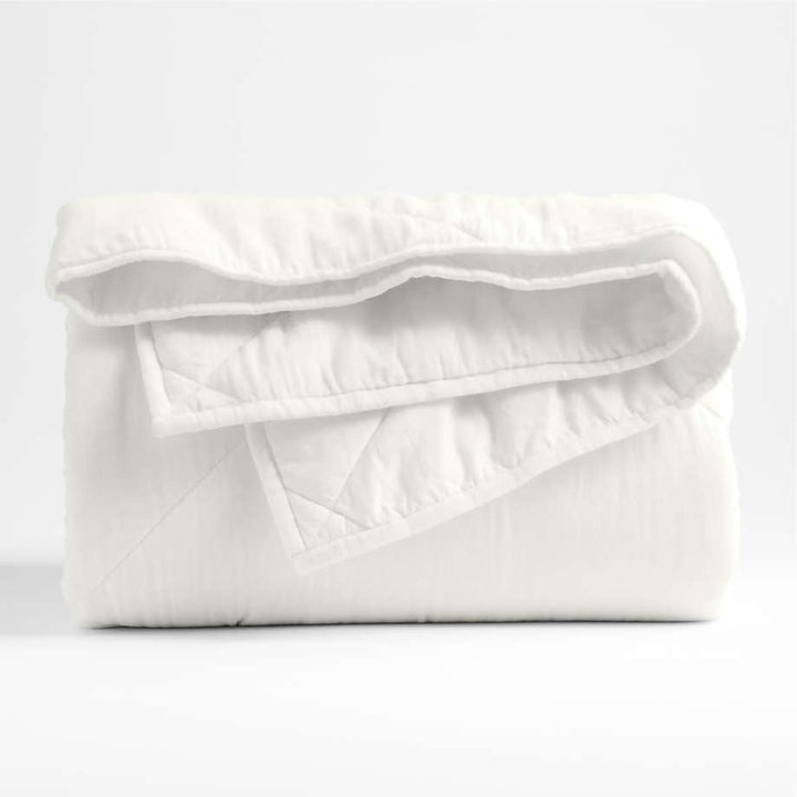Supersoft Kids Pampas Ivory Gauze Cotton Full/Queen Quilt
