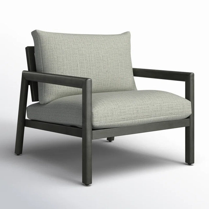 Kasey Powder Coated Aluminum Outdoor Lounge Chair