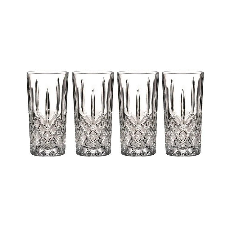 Marquis Crystal Highball Glass Set of 4
