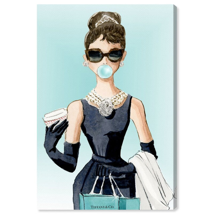 PEOPLE AND PORTRAITS BUBBLE GUM JEWELRY CELEBRITIES ART PRINT UNFRAME