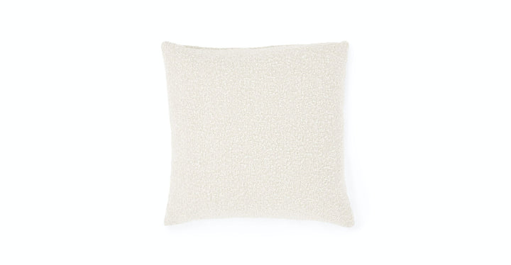 Gabriola Ivory Boucle Pillow Set With Insert-20"x20"
