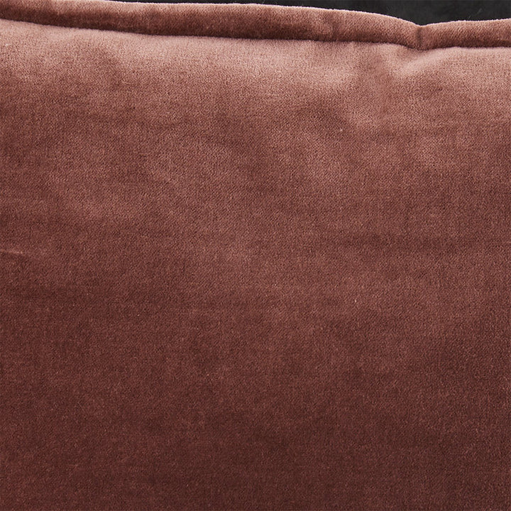 Cotton Velvet Pillow With Insert-18"x18"