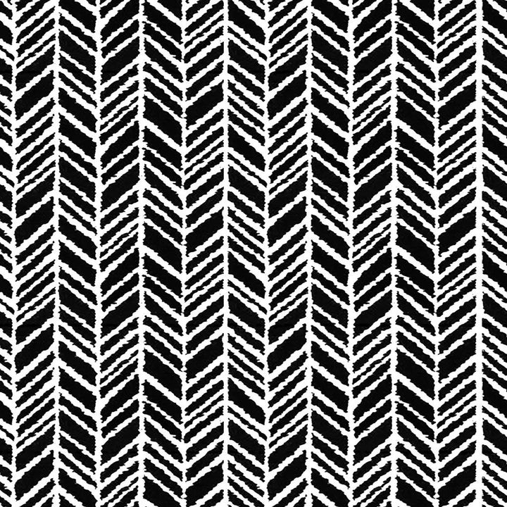 Herringbone IndoorOutdoor Lumbar Pillow With Insert-18.5"x11"