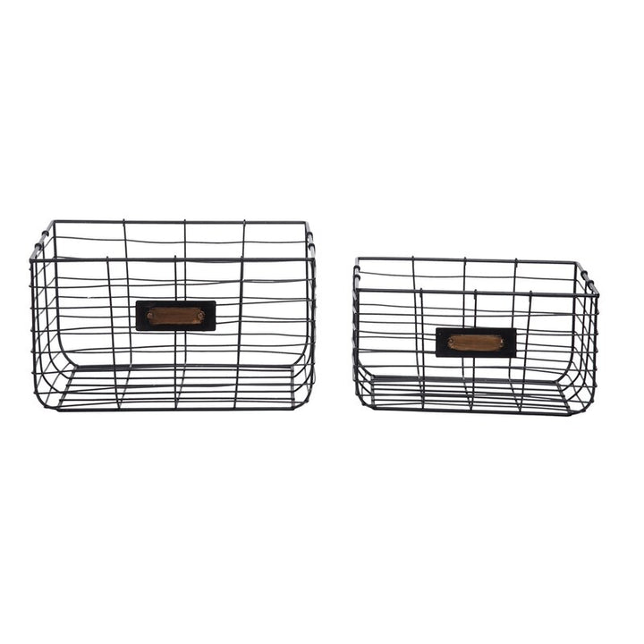 2 Piece Wire small Basket
