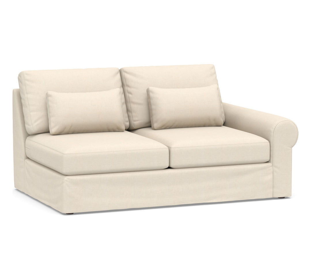 Big Sur Roll Arm Deep Seat Sectional Right Arm loveseat