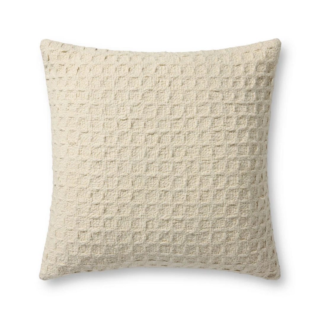 Amber Lewis x Loloi Alinah Decorative Pillow Ivory