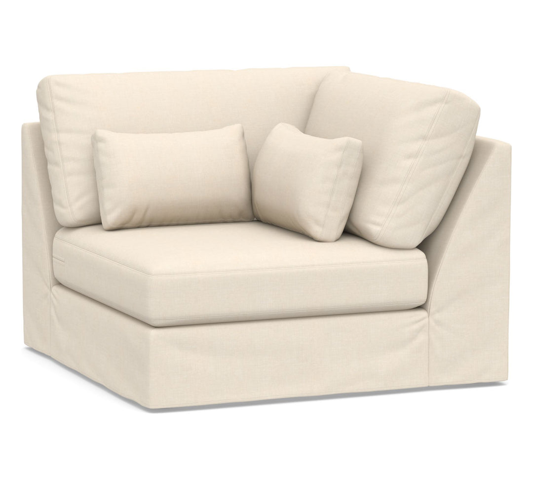 Big Sur Roll Arm Deep Seat Sectional Corner