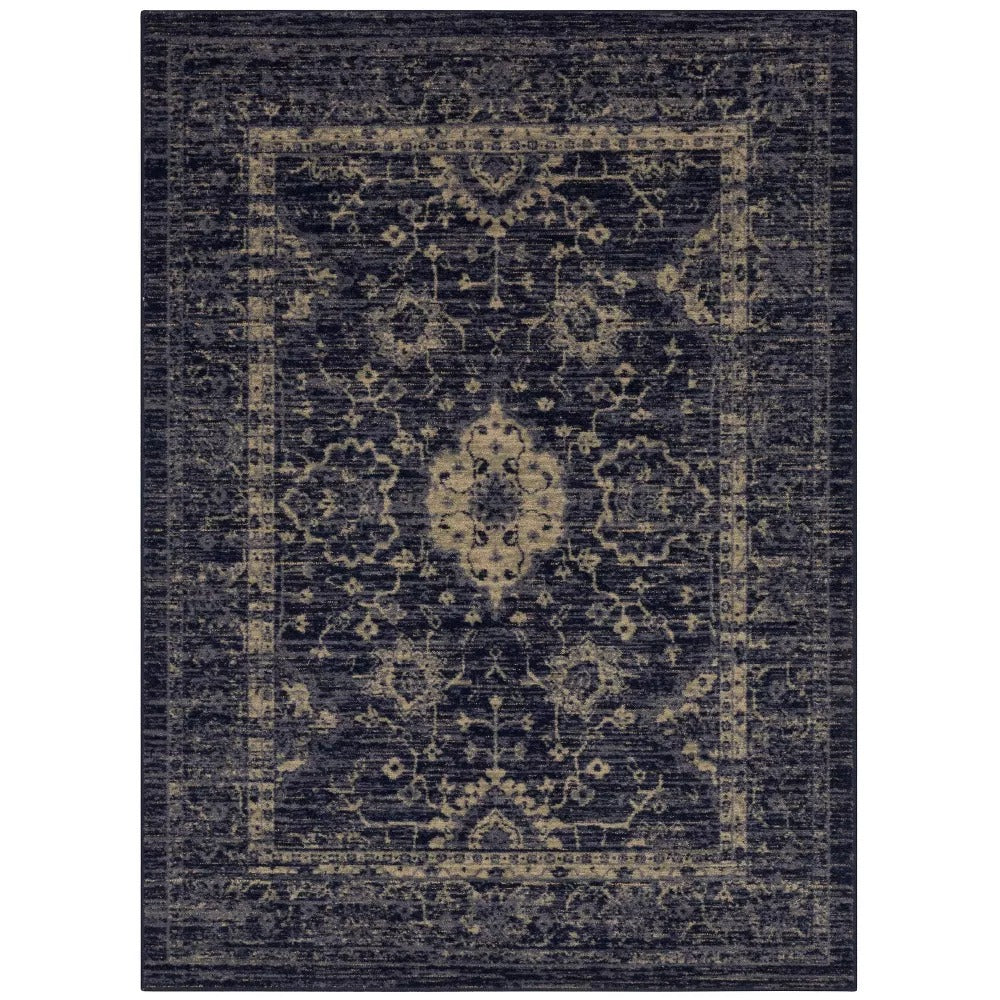 Vintage Distressed Rug 7x10