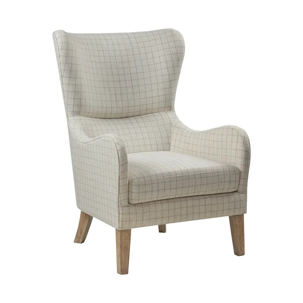 Madison Park Leda Swoop Wing Chair