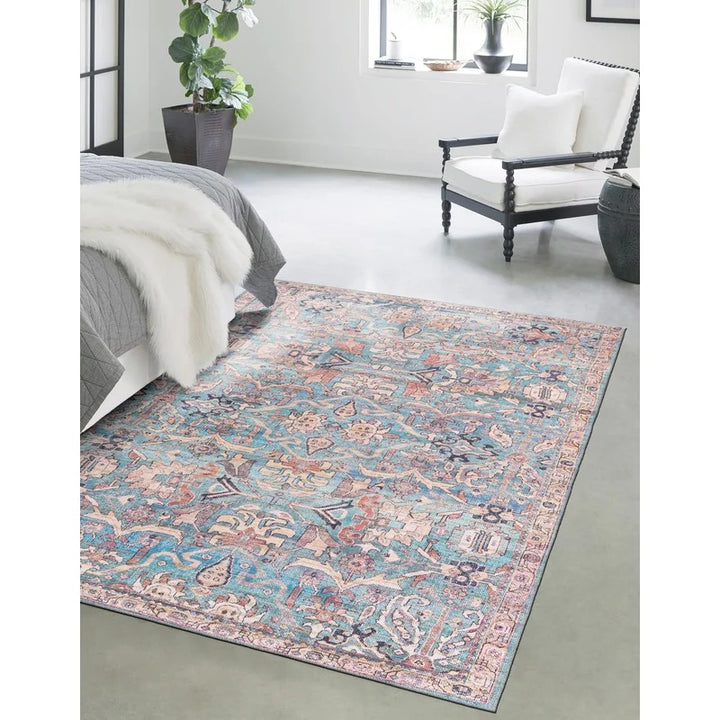 Evie Lou Blue Area Rug-9'2"X12'